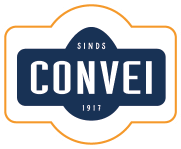 Convei logo, since 1917