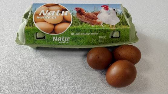 Natu pasture eggs, free range, 10 pcs