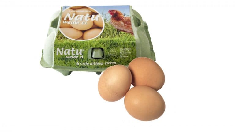 Natu pasture eggs, free range, 6 pcs