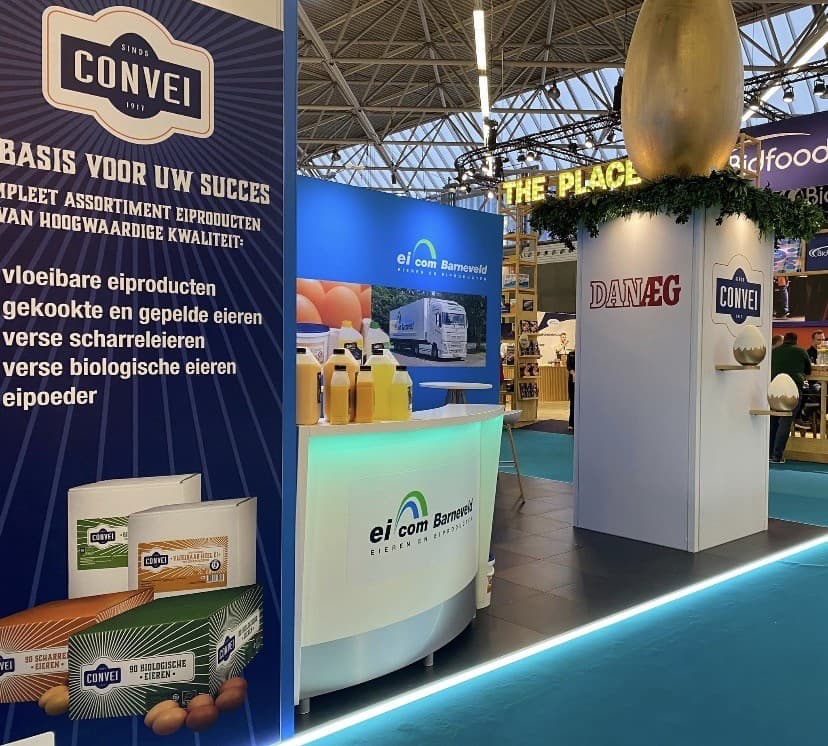 Convei en DANÆG op de stand van Eicom Barneveld, Horecava 2026