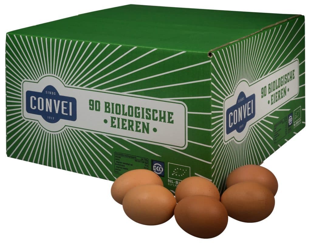 Convei organic eggs